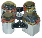 Hoch geschwindigkeit zentrifugen winkel rotor